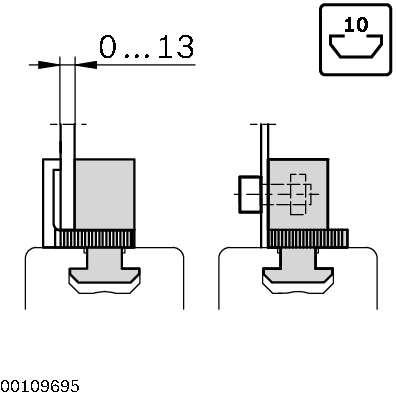 Variofix block 10,variofix,grey