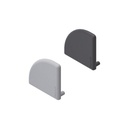 Cap cover 45x45L R, noir ESD