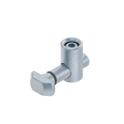 Quick connector, N8, 90°, acier galvanisé