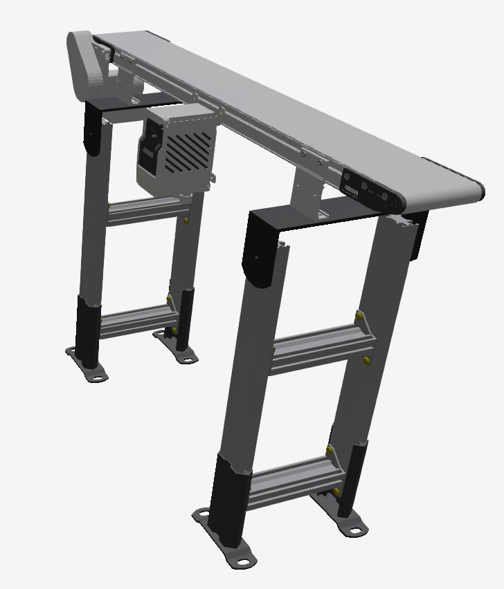 Convoyeur Dorner 2200 "End-Drive" Pos. A, 12" large x 4' long