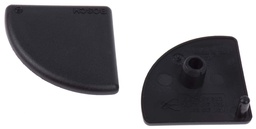 [3842548801] Cap cover 45x45L R, noir ESD