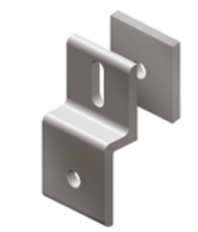 [PF-10586] Fixation panneau grillagé (Kit) - 45mm